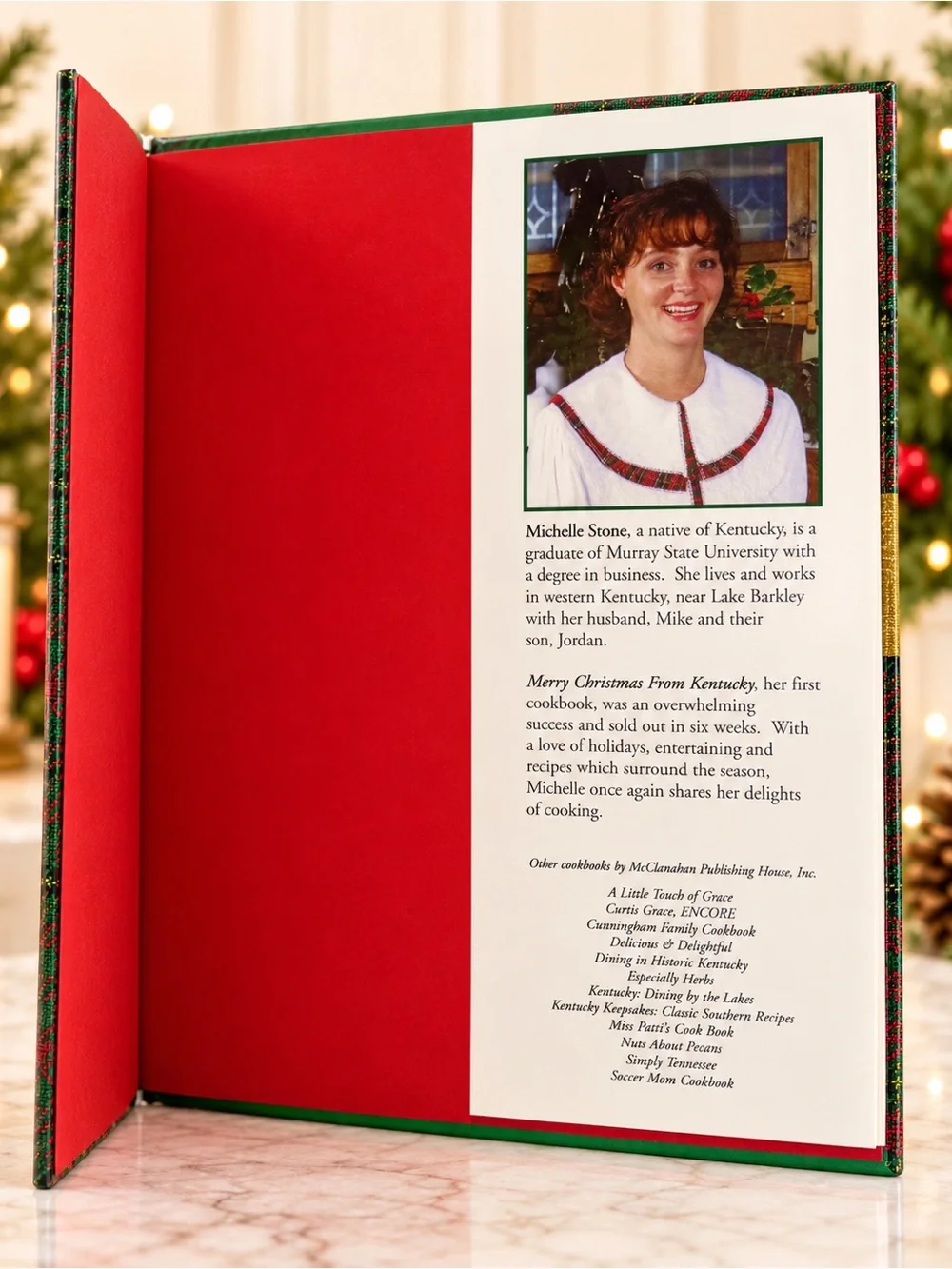 Merry Christmas from the South – Michelle Stone – Vintage 1998 Holiday Cookbook